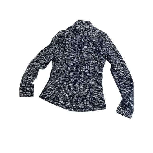 Lululemon Womens  Lightly Jacket   Black White Size 8 - Picture 6 of 6